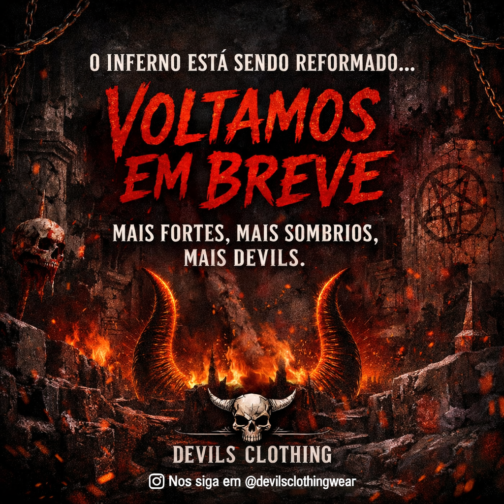 Devils Clothing — Voltamos em breve